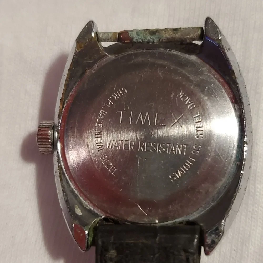 Vintage Rare‎ Vintage Timex Winding Mechanical Stainless Steel 1975 Ladies Watch